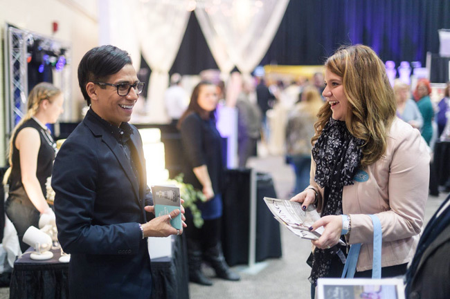 Why go to a wedding show? Meet vendors face-to-face! Why go to a wedding show? Meet vendors face-to-face!