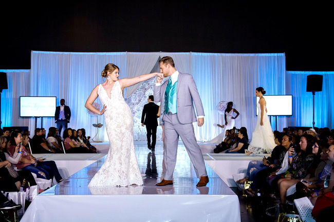 Why go to a wedding show? The wedding runway fashion show! Why go to a wedding show? The wedding runway fashion show!