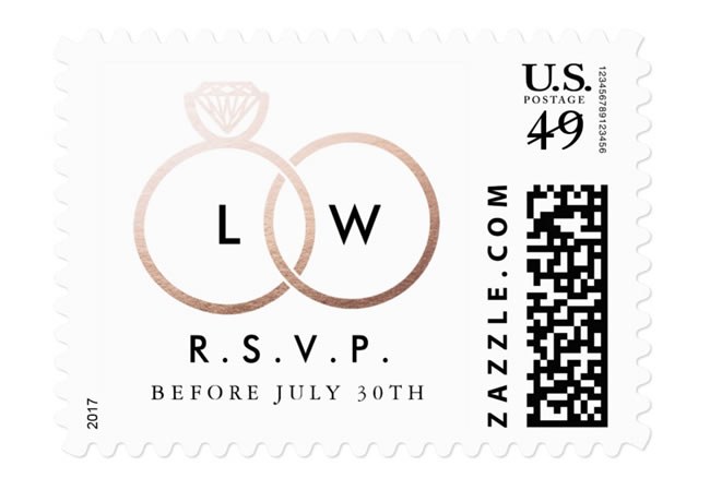 Custom Wedding Postage Stamps Custom Wedding Postage Stamps