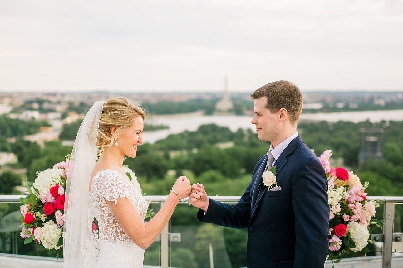 Best of D.C. Wedding Venues | Venue pictured: Top of the Town