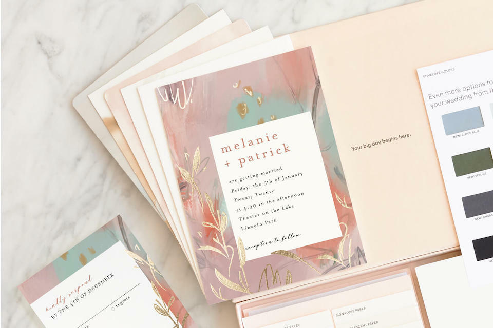 Get a FREE Wedding Invitation Sample Kit from Minted!