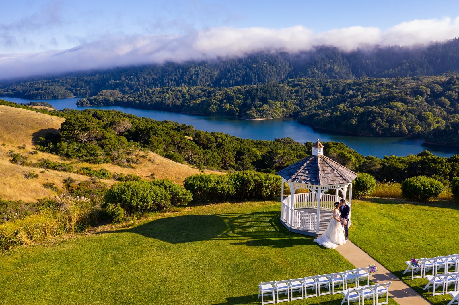 Fairview Crystal Springs Outdoor Wedding Venue Burlingame CA 94010