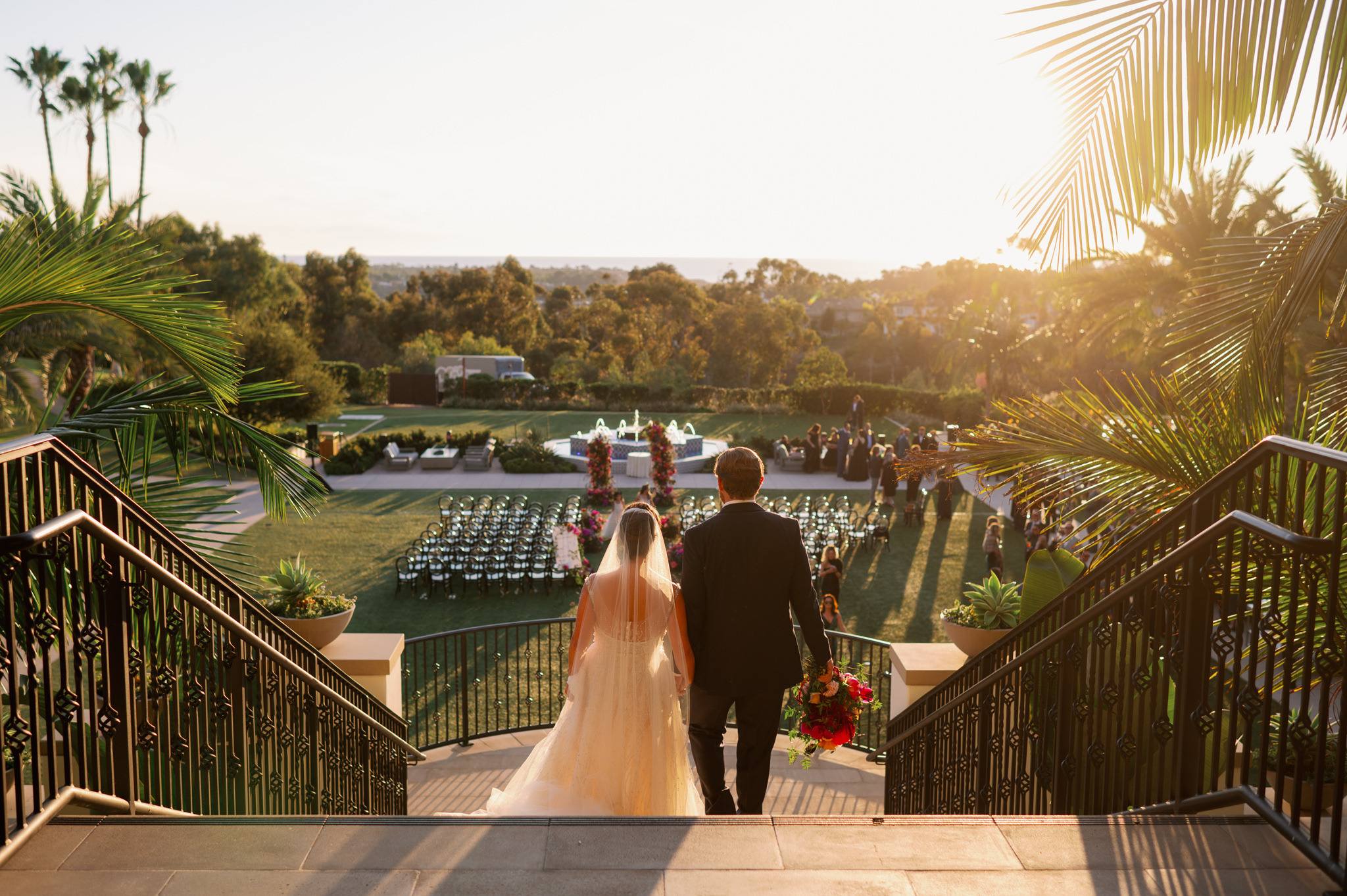 sachin and babi light blue dress Outdoor Wedding Venues near San Diego | Carlsbad CA