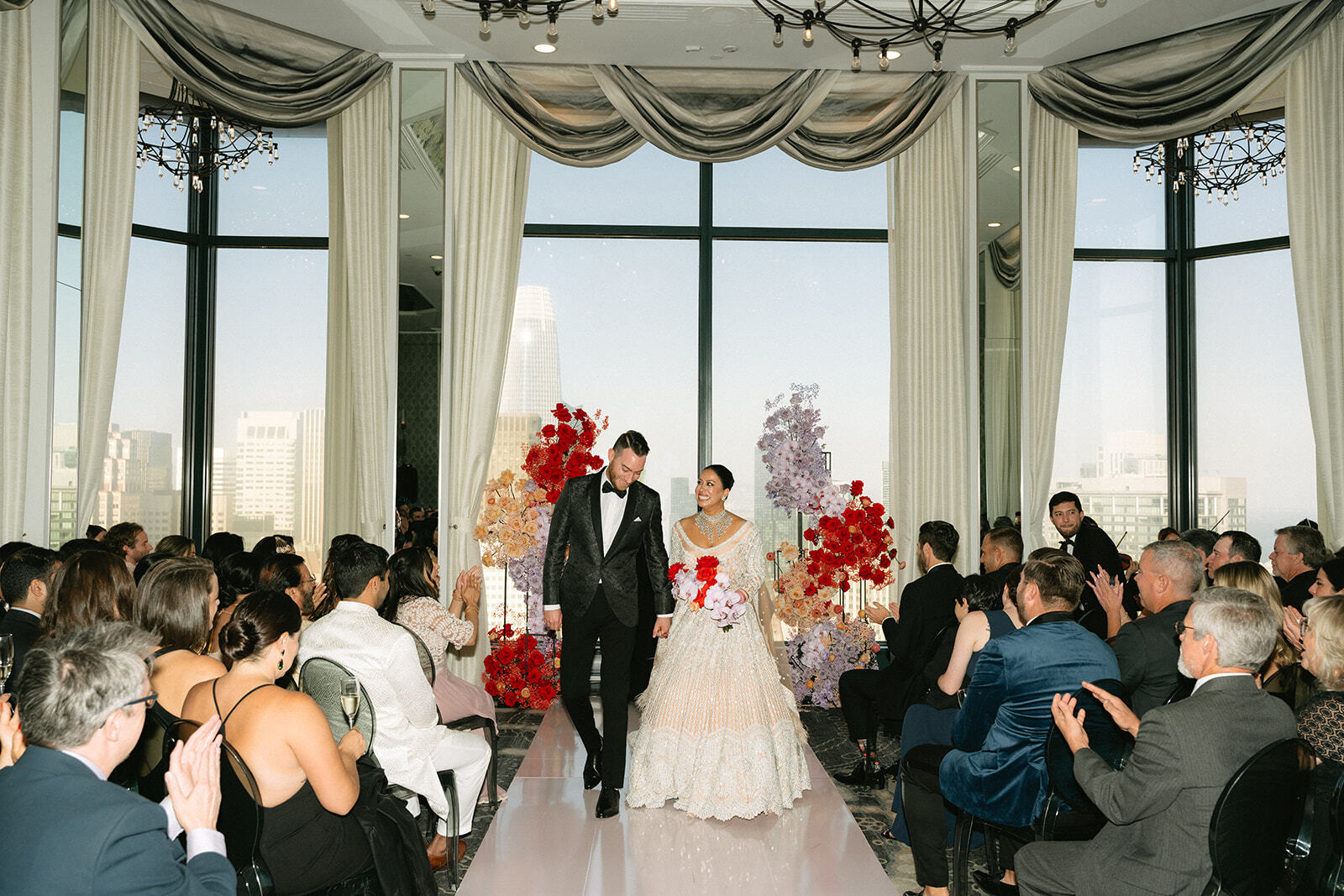 Westin St. Francis on Union Square San Francisco Wedding Reception…