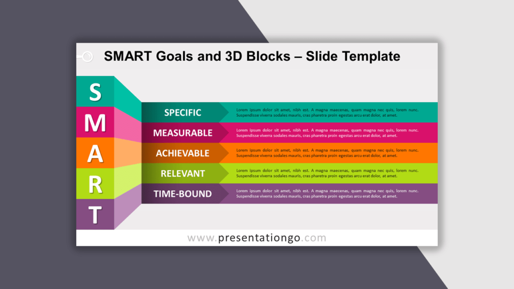 SMART Goals for PowerPoint - Best Business Model