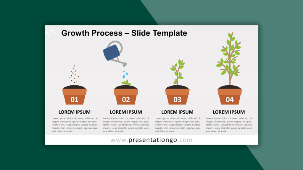 Growth Process Template for PowerPoint