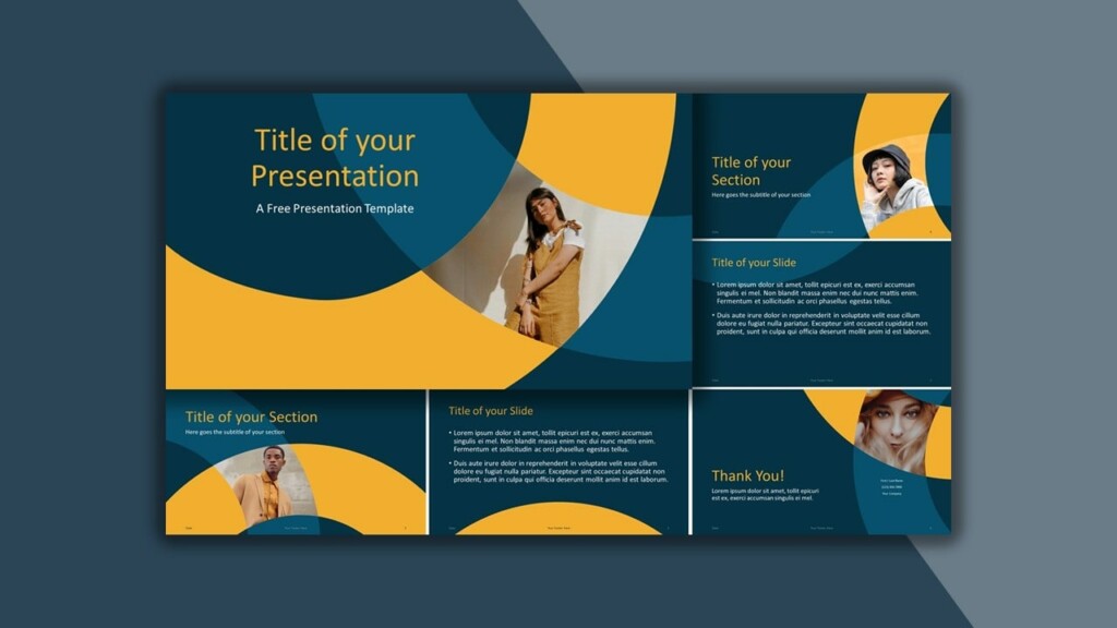 Free Golden Ring Google Slides Theme and PowerPoint Template