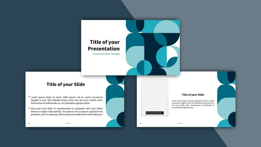 Free Abstract Geometry Google Slides Theme and PowerPoint Template