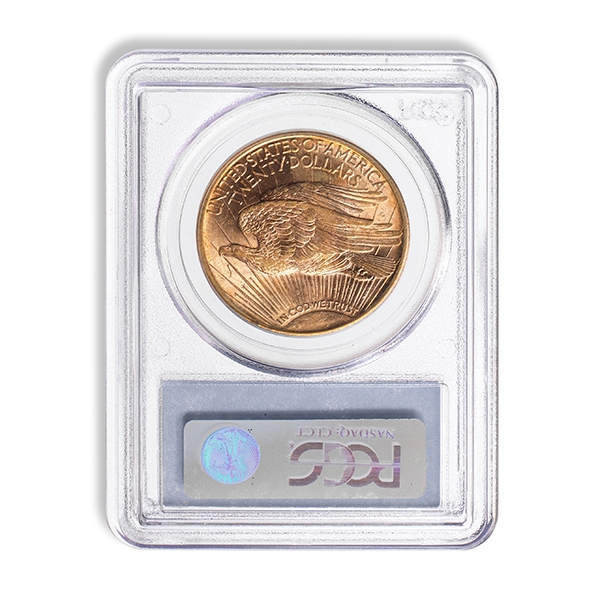 Gold Coin in Packaging