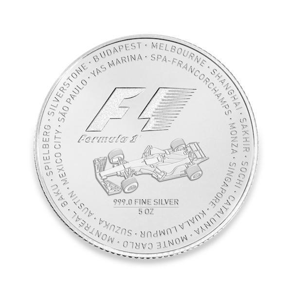 Formula 1® 5-oz Silver Coin 2017