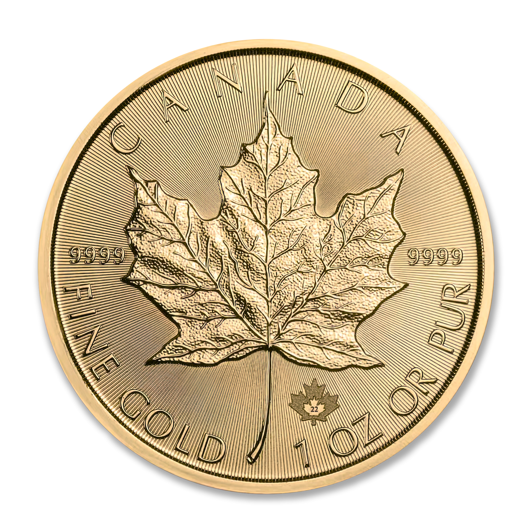 Canadian Maple Leaf Gold Coin