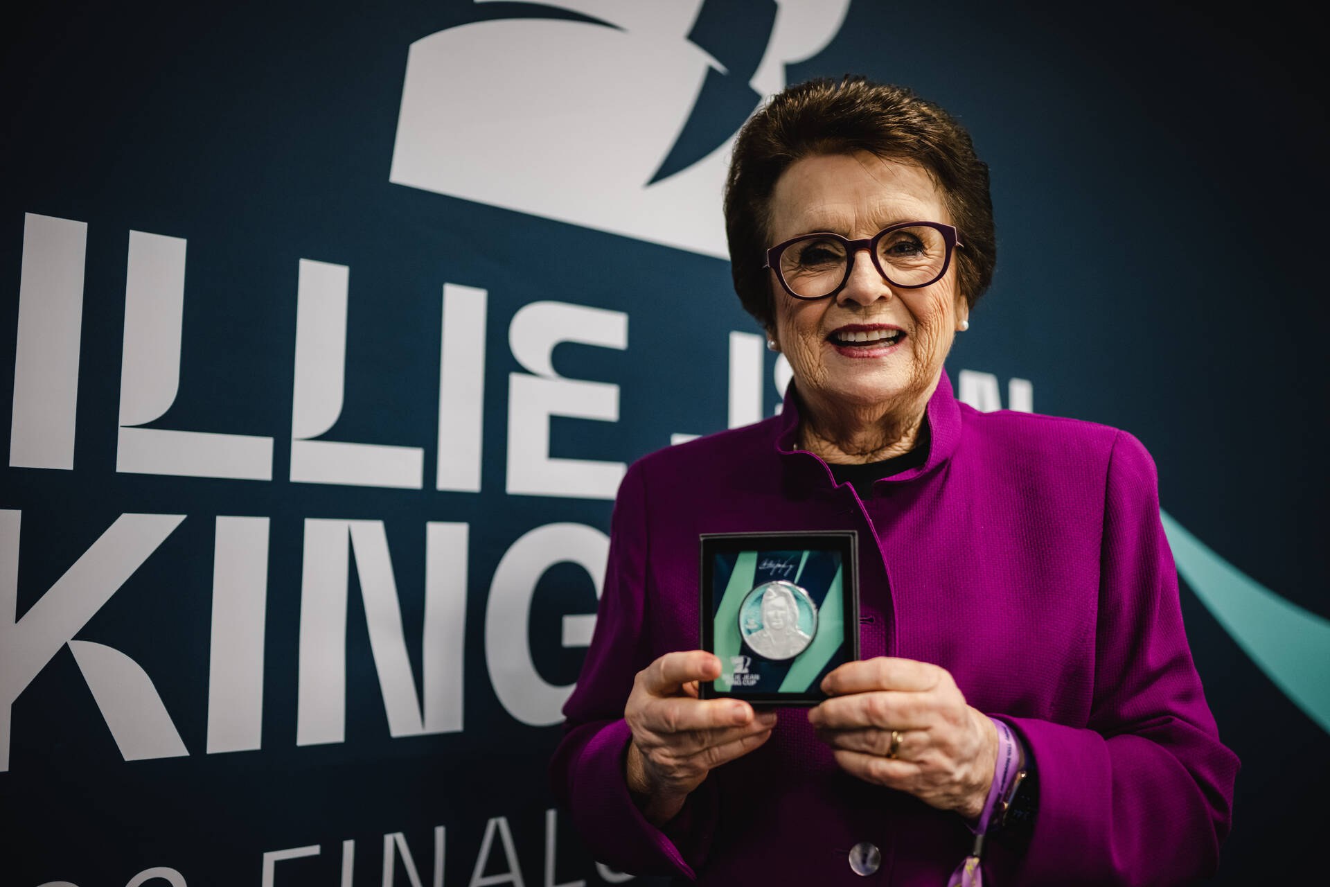 International Tennis Federation & Rosland Unveil Billie Jean King Cup coin collection