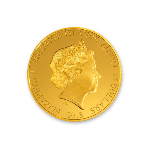 Formula 1<sup>®</sup> 1/4-oz Gold Coin 2018
