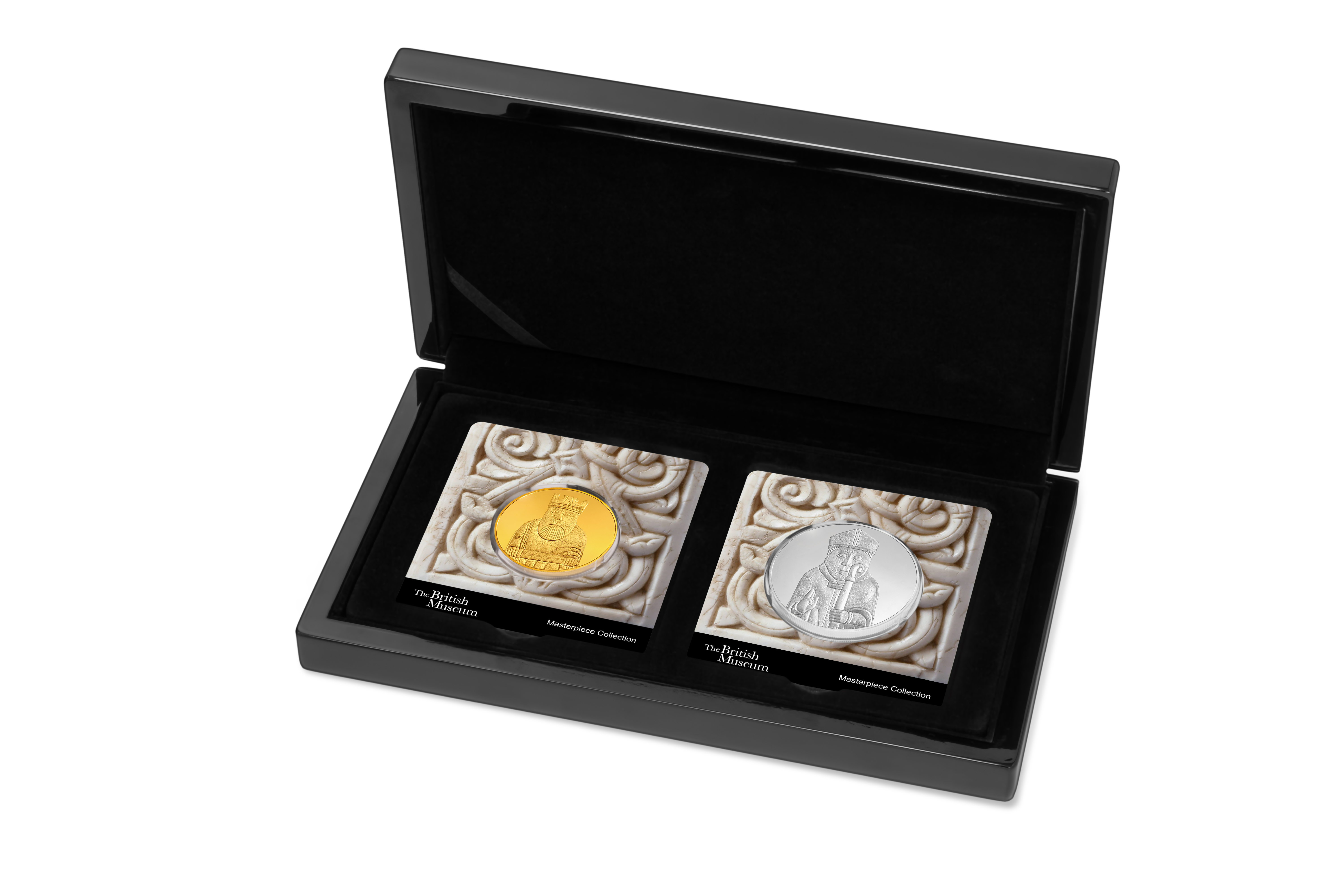 British Museum Lewis Chessmen - The King - 1.5oz Gold Coin