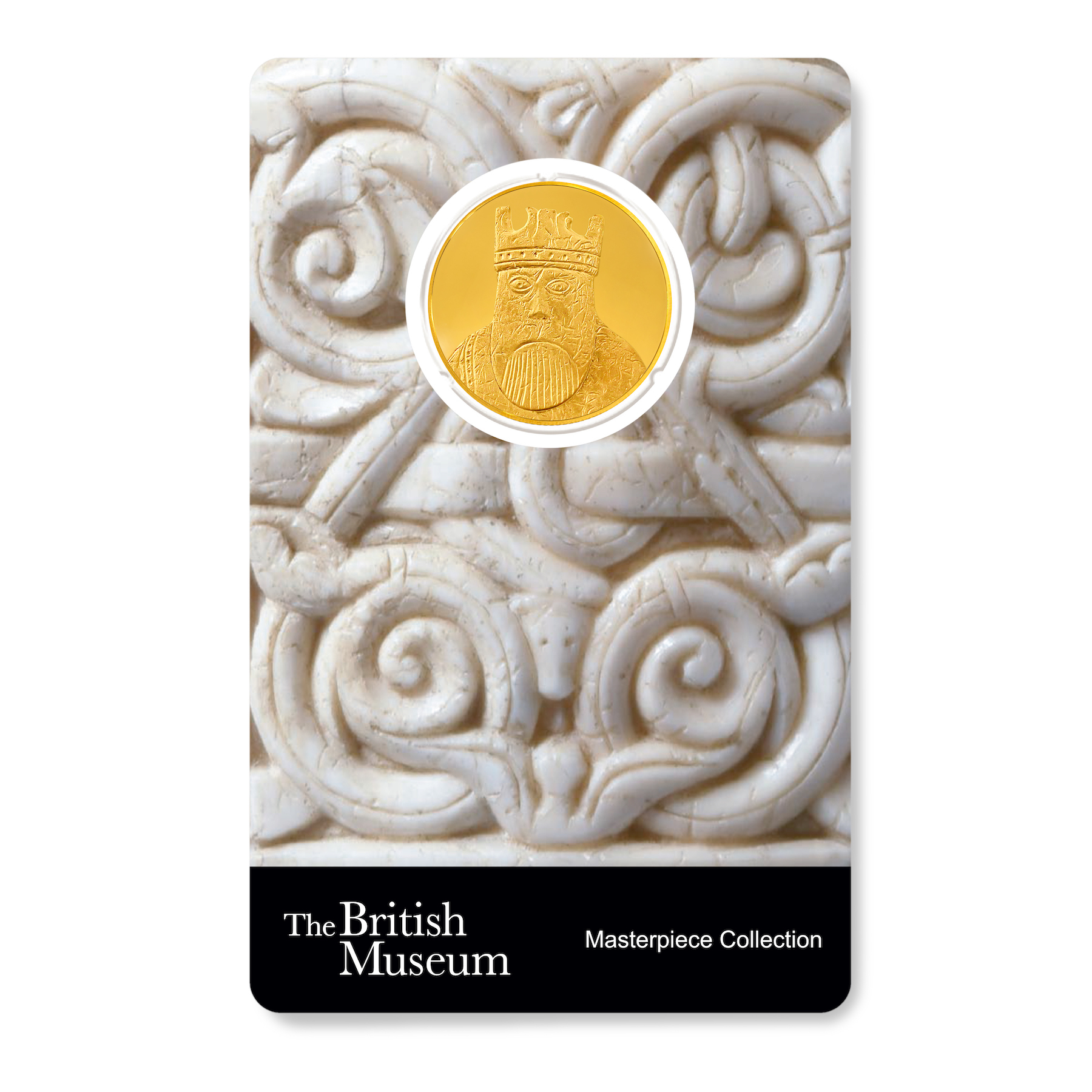 British Museum Chessmen - The King 1/4 Oz Coin