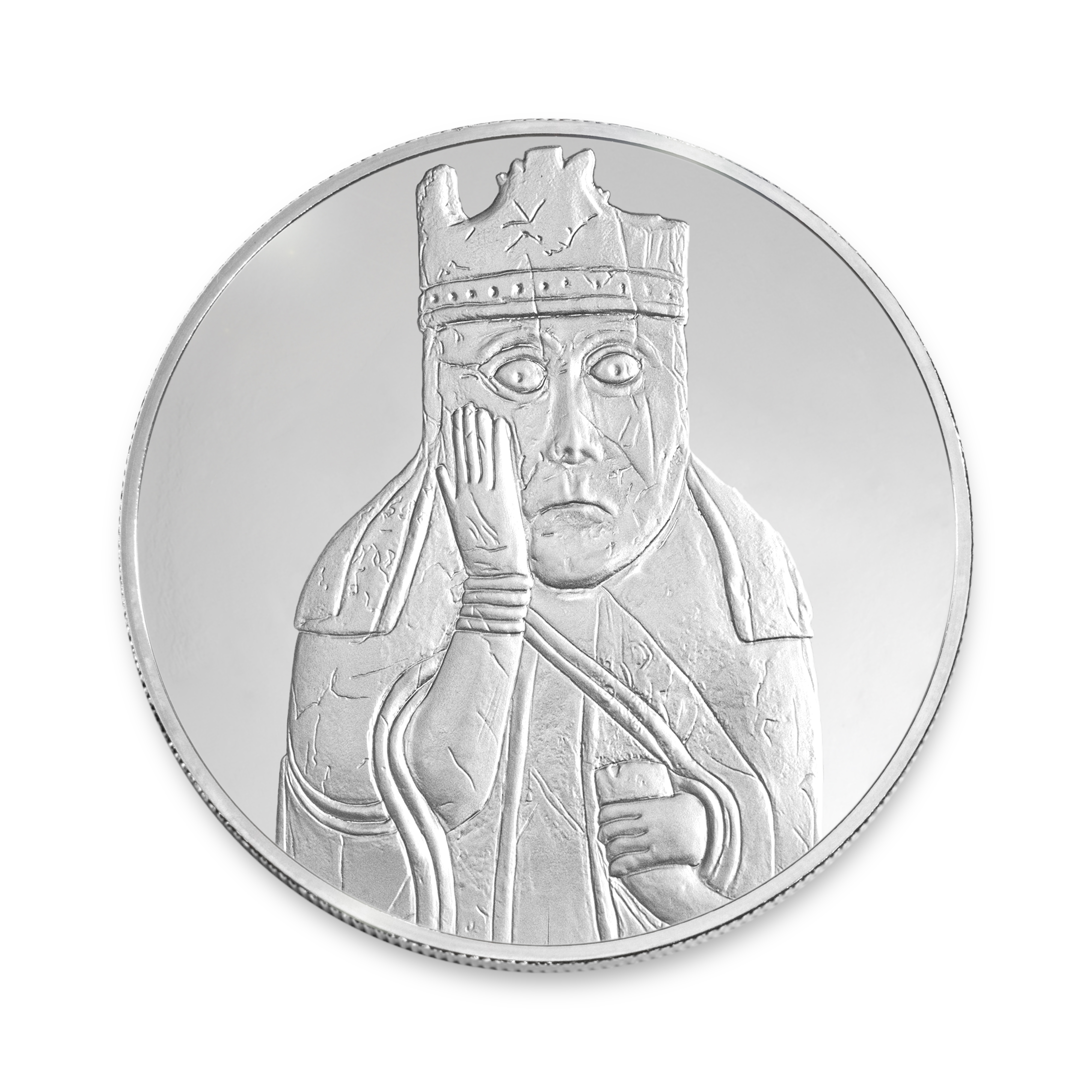 British Museum The Queen 2.5 oz Silver Coin