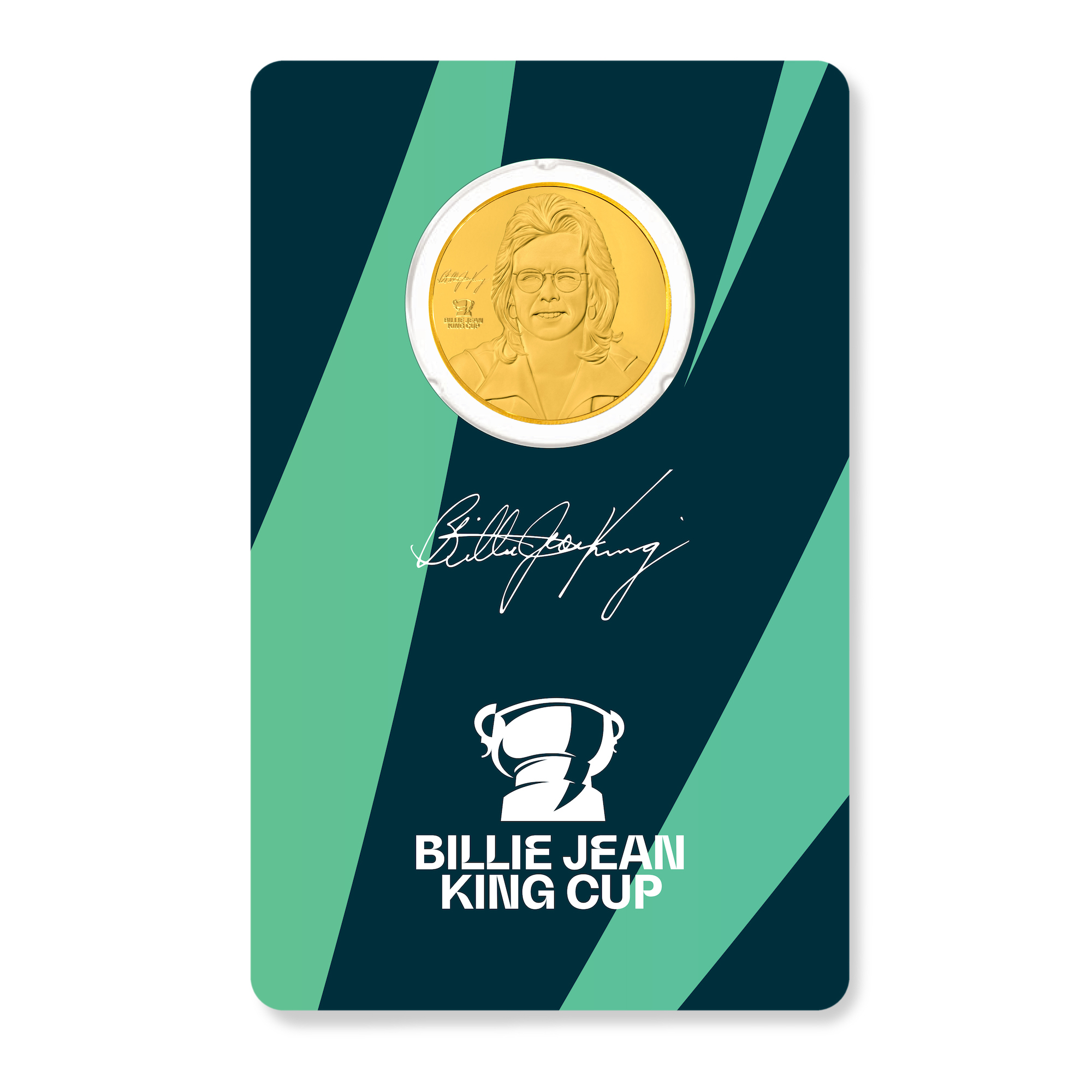 Billie Jean King Cup 2022 1/4 oz Gold Coin