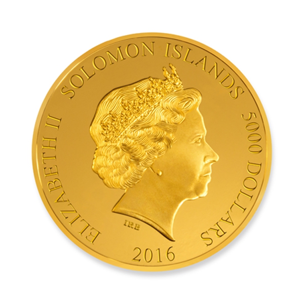 Formula 1 Abu Dhabi Gold Coin Front