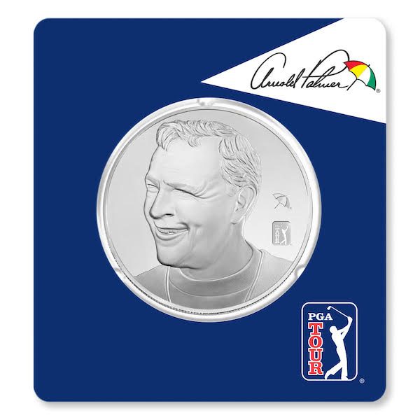 Arnold Palmer 2.5 oz Silver Proof