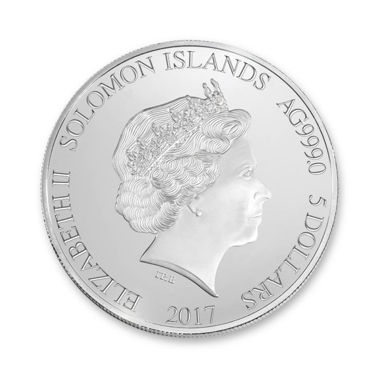 Ayrton Senna Silver Coin Front