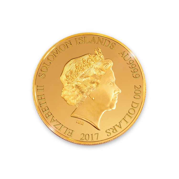 Circuit of the americas gold coin front