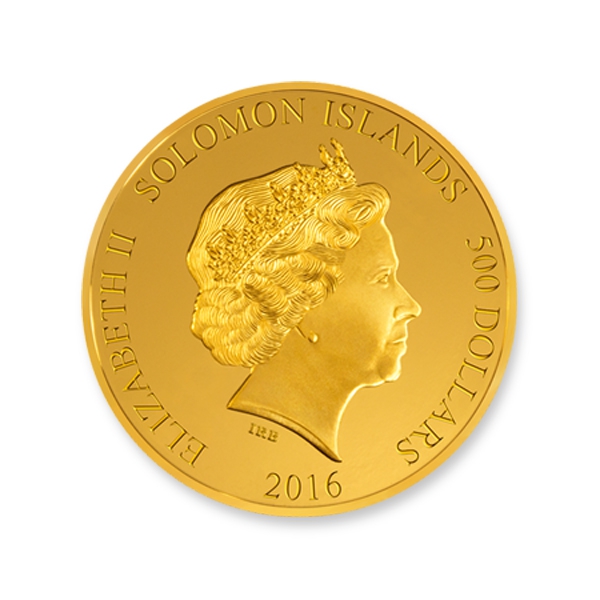 Formula 1 Abu Dhabi Gold Coin Back