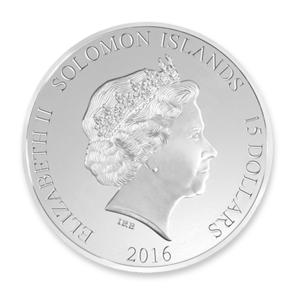 Formula 1 Abu Dhabi Silver Coin Back
