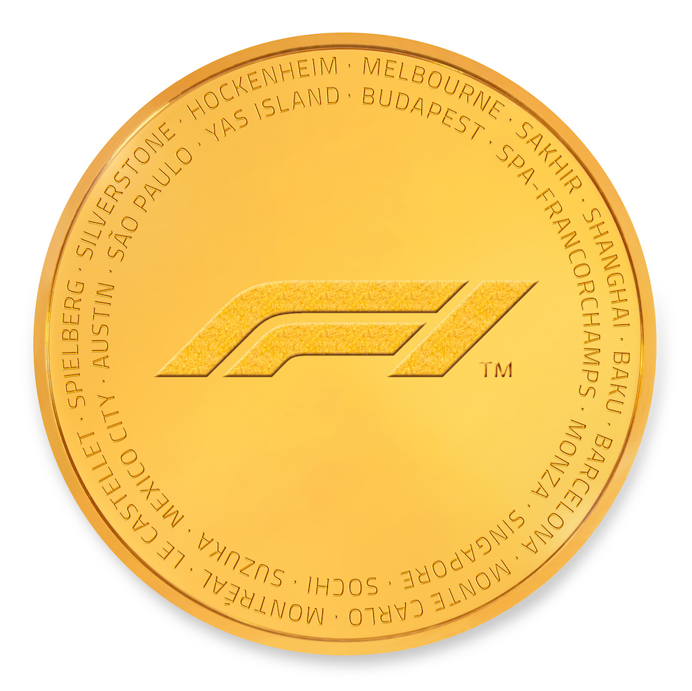 Formula 1<sup>®</sup> Kilo Gold Coin 2019