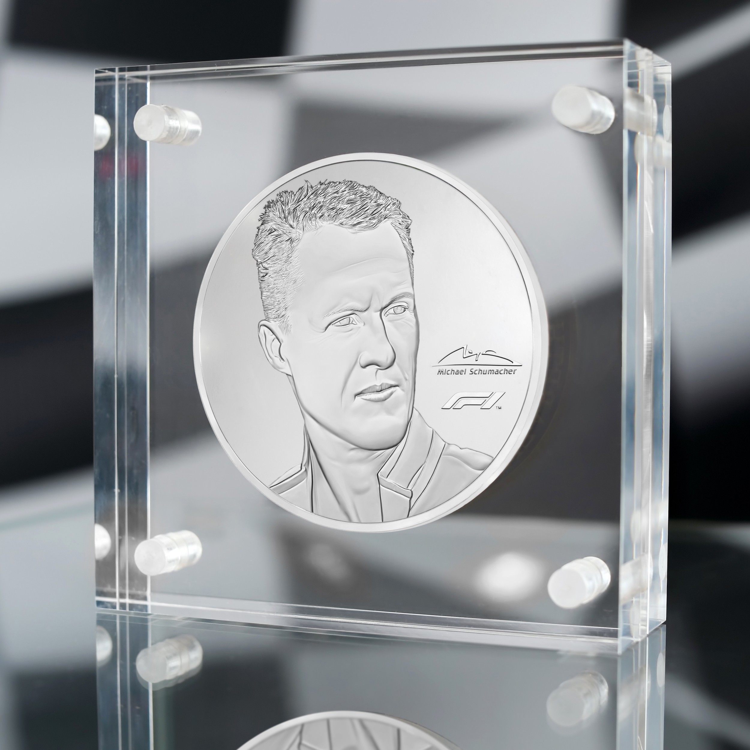 Michael Schumacher 2020 Kilo Silver Coin
