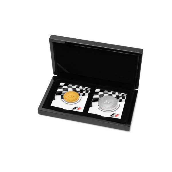 Formula 1 Abu Dhabi Gold and Silver Coins Box