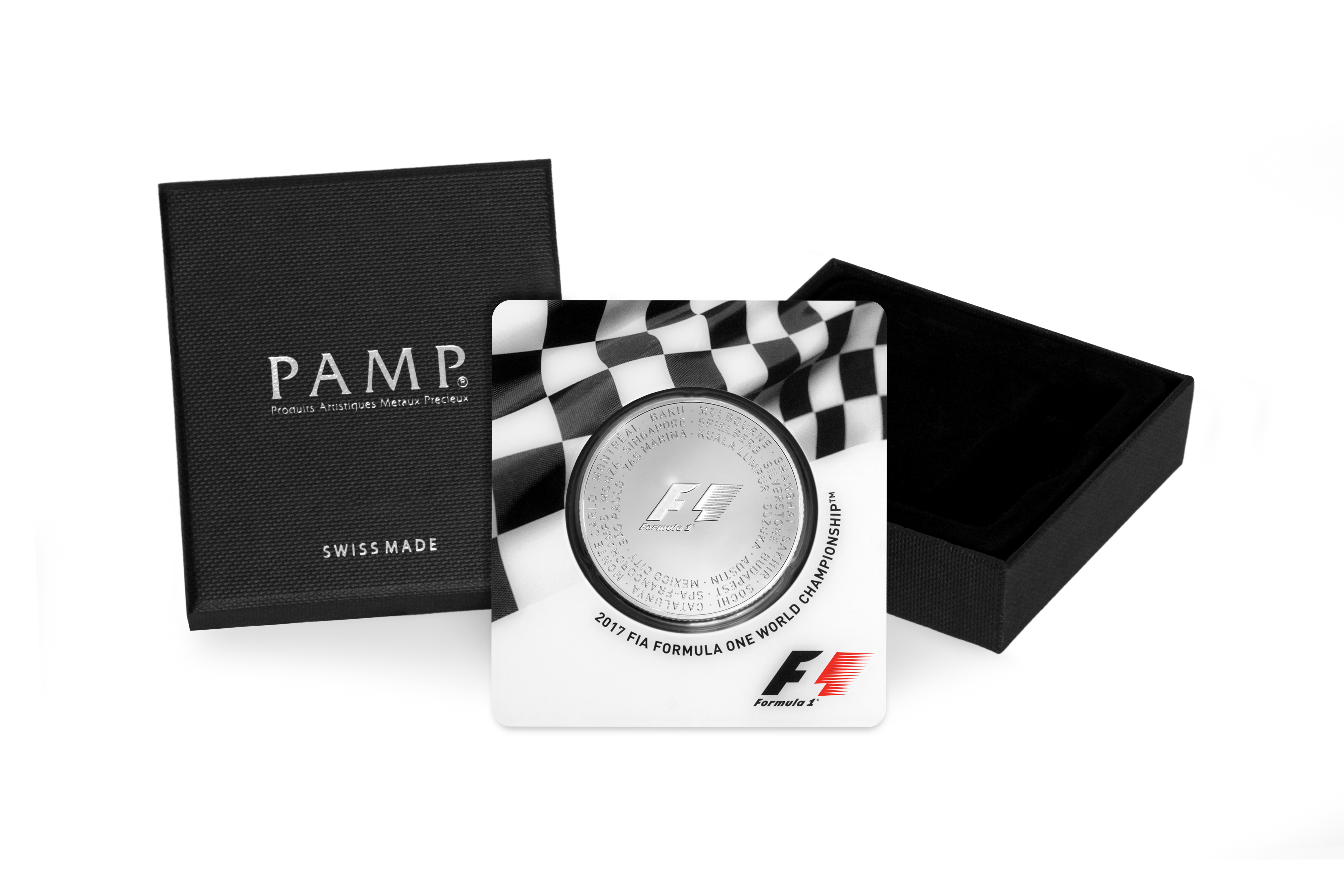 Formula 1 Silver Coin Box