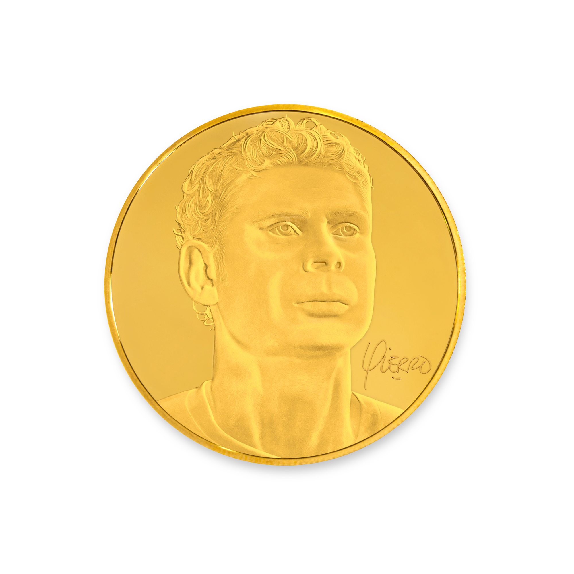 Fernando Hierro 1/10th oz Gold Coin 2023