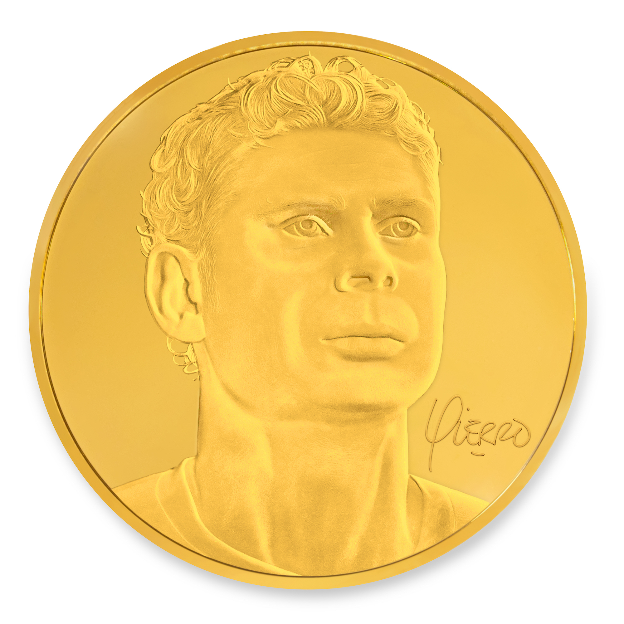 Fernando Hierro 1-kilo Gold Proof