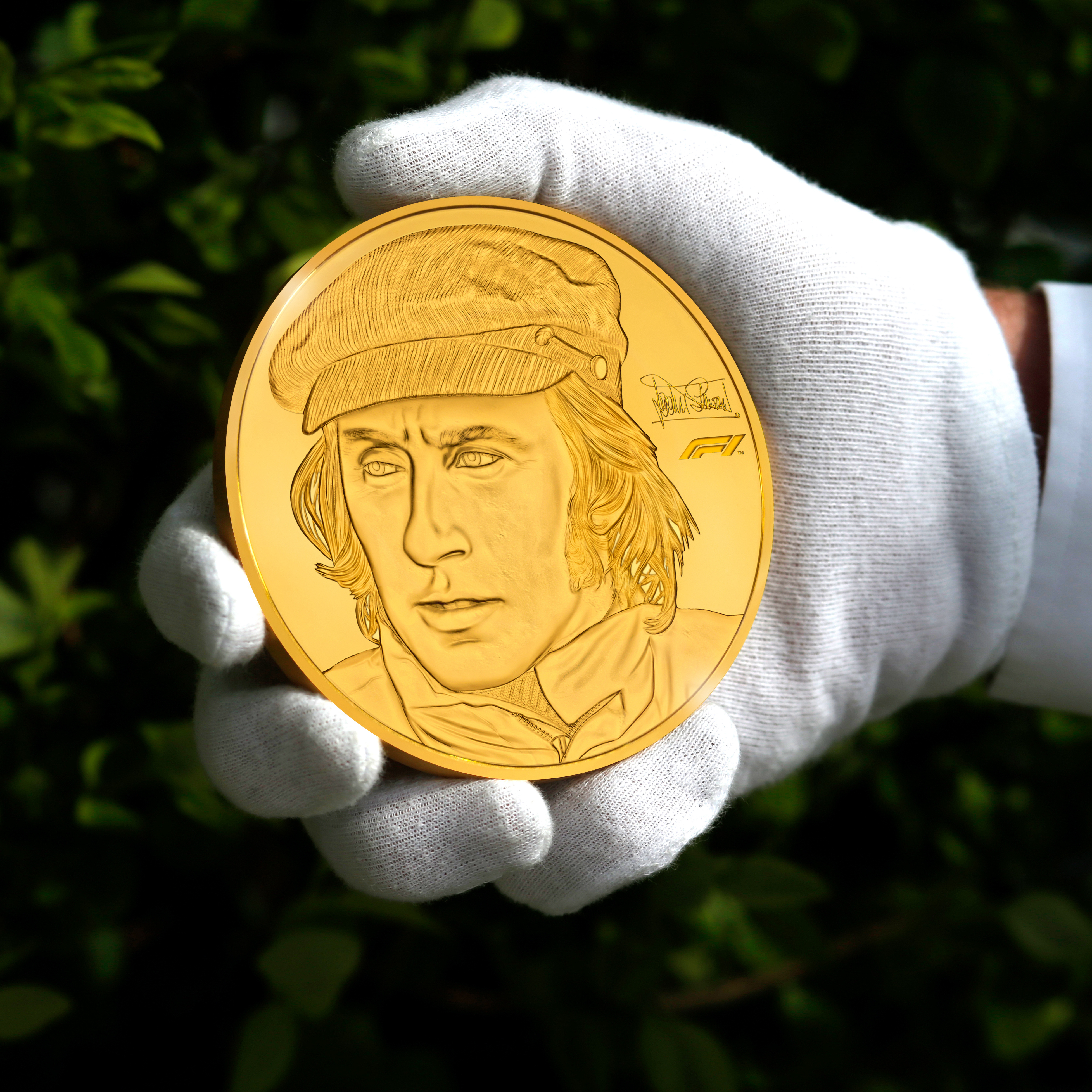 Sir Jackie Stewart Kilo Gold Coin