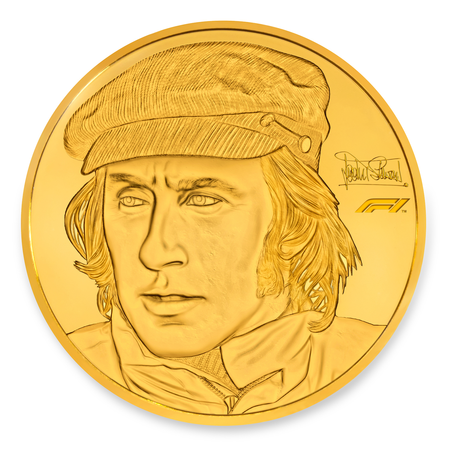 Sir Jackie Stewart Kilo Gold Coin