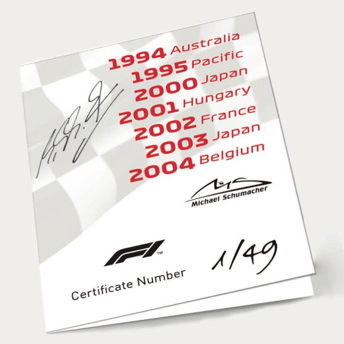 Michael Schumacher 2020 Kilo Silver Coin