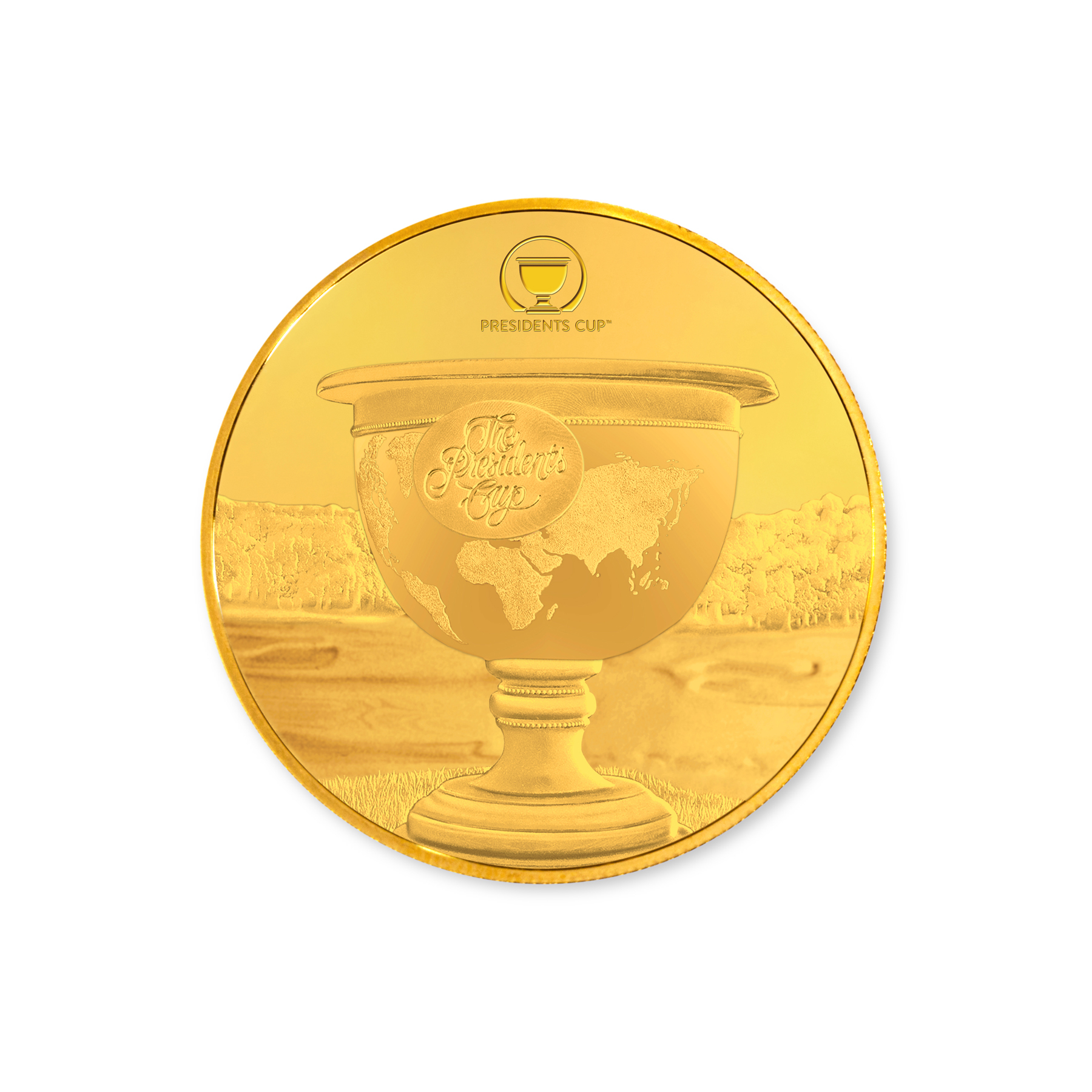 Presidents Cup 1.5 oz Gold Coin 2022