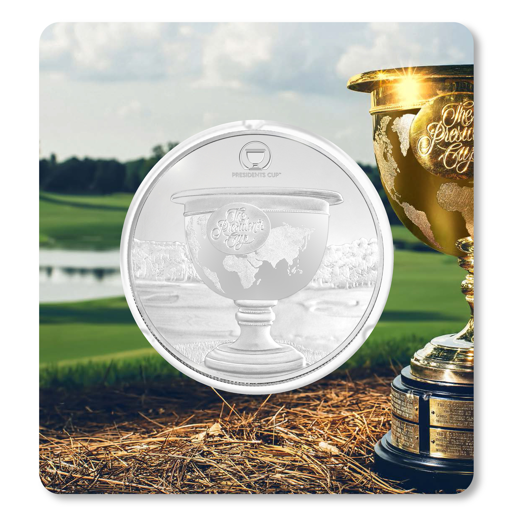 Presidents Cup 2.5 oz Silver Coin 2022