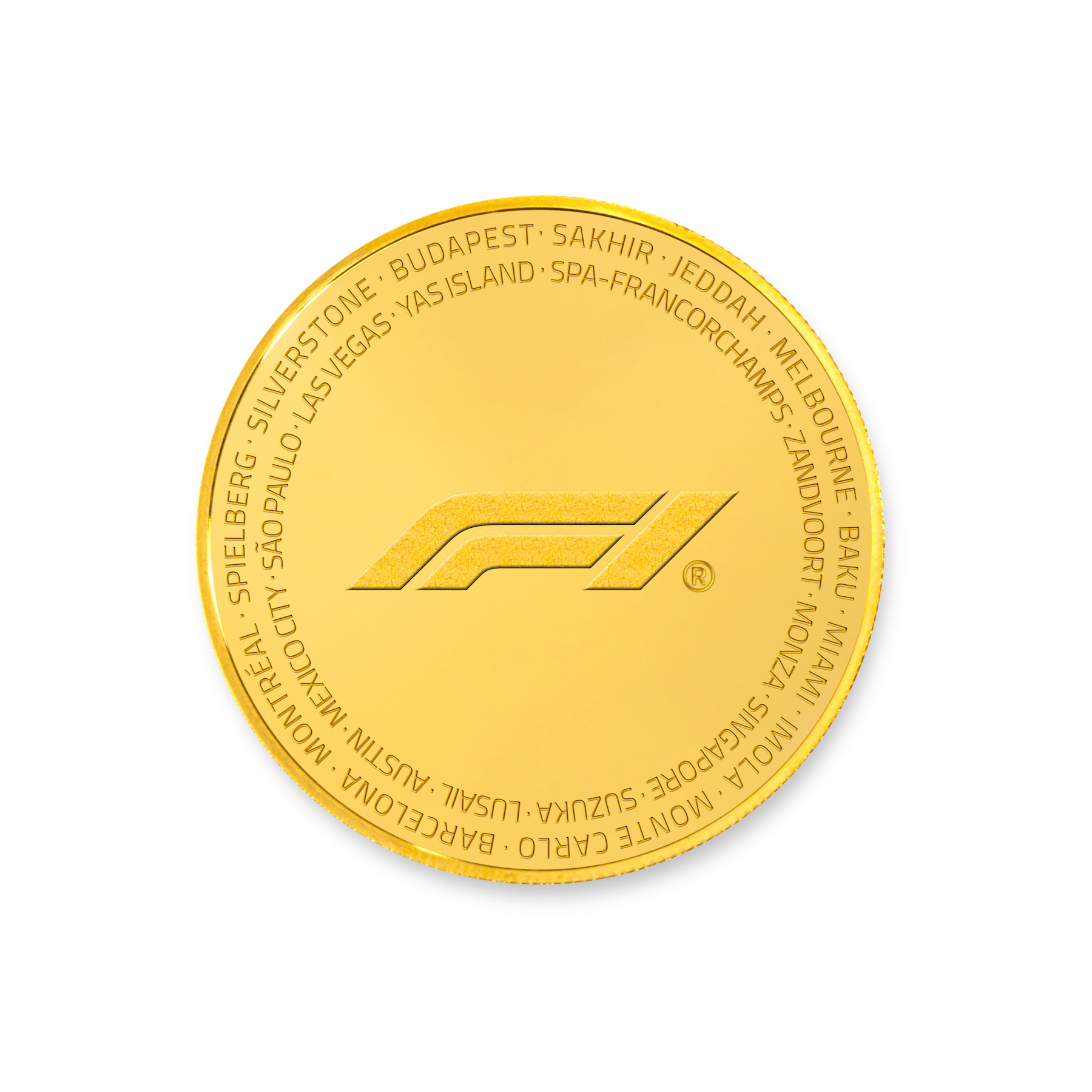 Formula 1® Championship 1/4 oz Gold Coin 2023