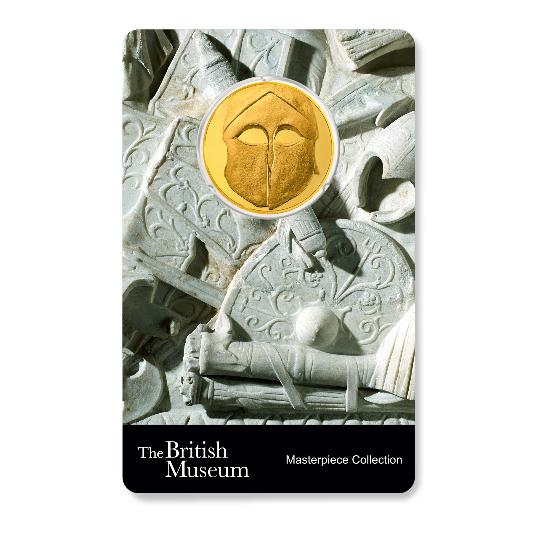British Museum 500BC Helmet 1/4 oz Gold Coin 2024