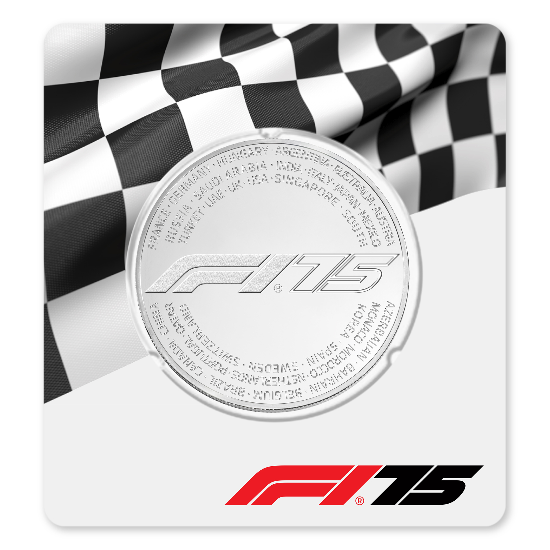 Formula 1® F175 2.5 oz Silver Coin 2025