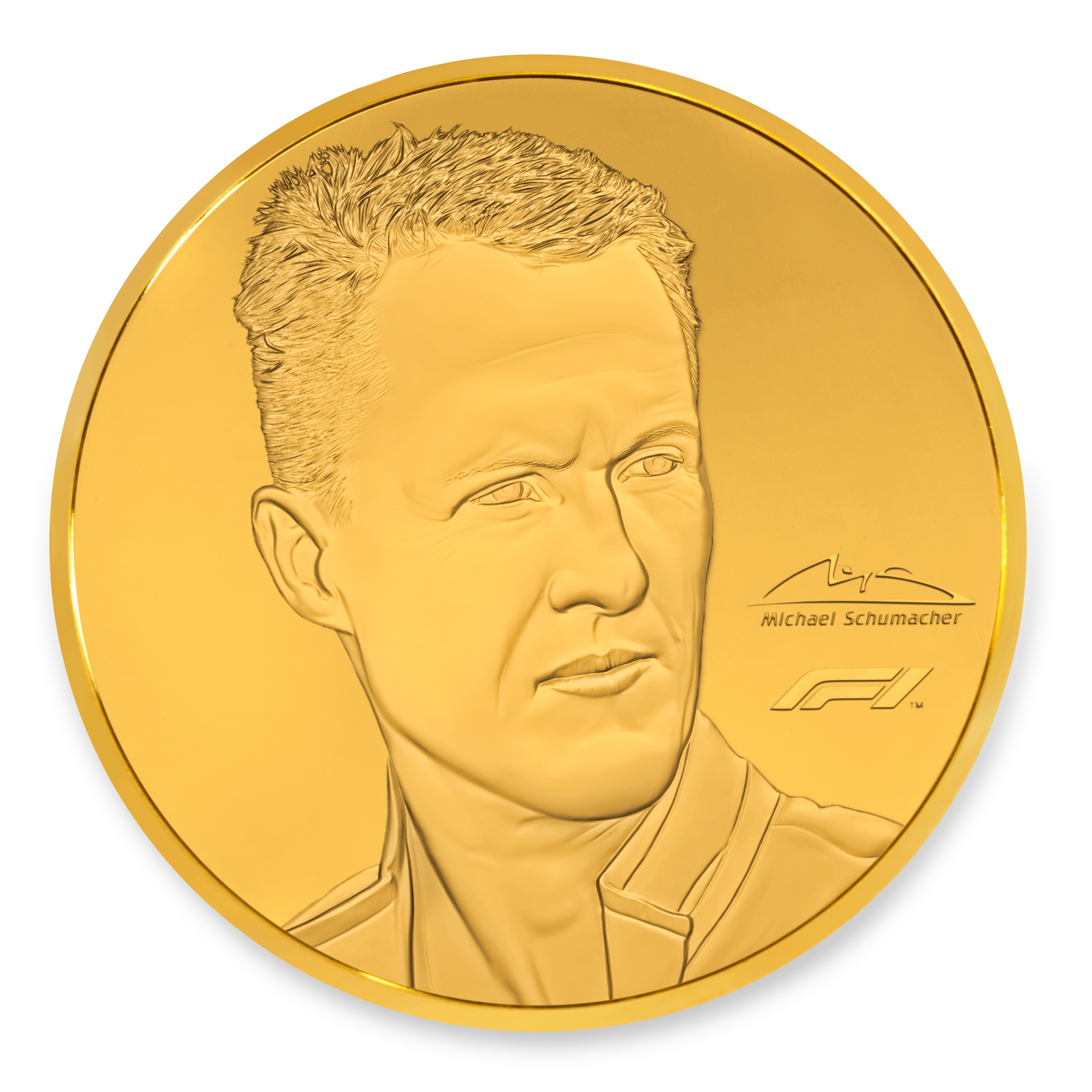 Michael Schumacher 2020 Kilo Gold Coin