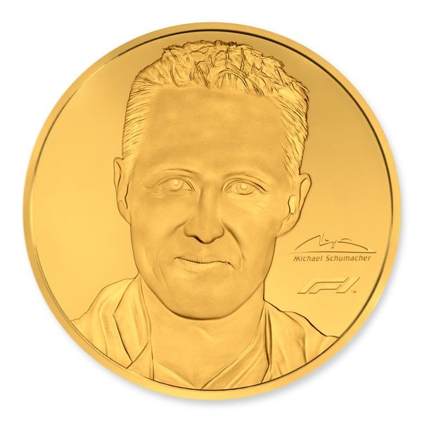 Rosland Capital Unveils Michael Schumacher Coin Collection