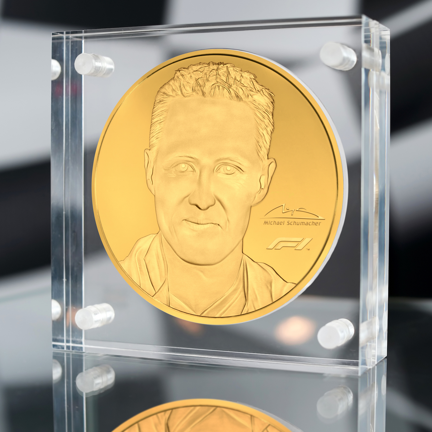 Michael Schumacher 91 oz Gold Coin