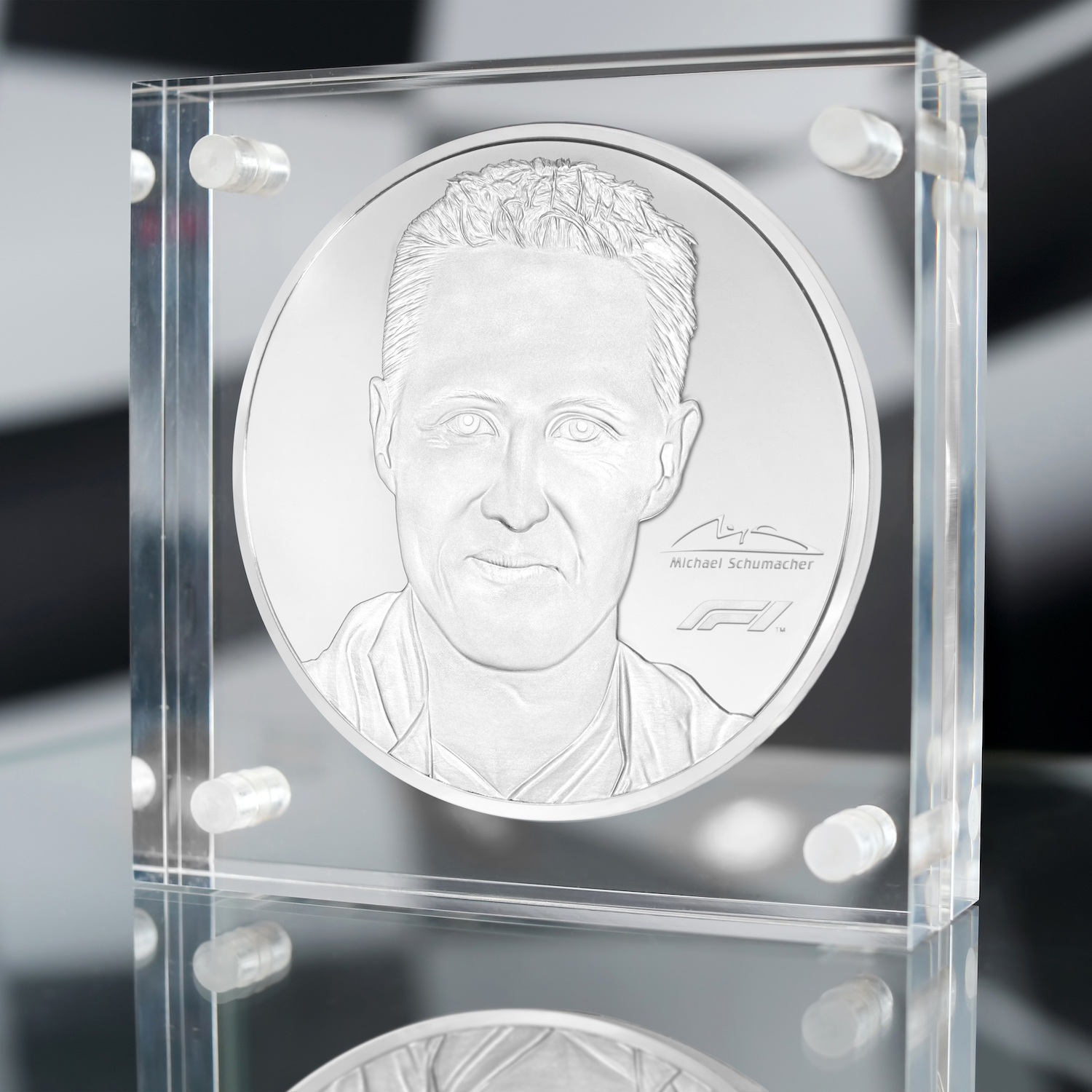 Michael Schumacher 91 oz Silver Coin