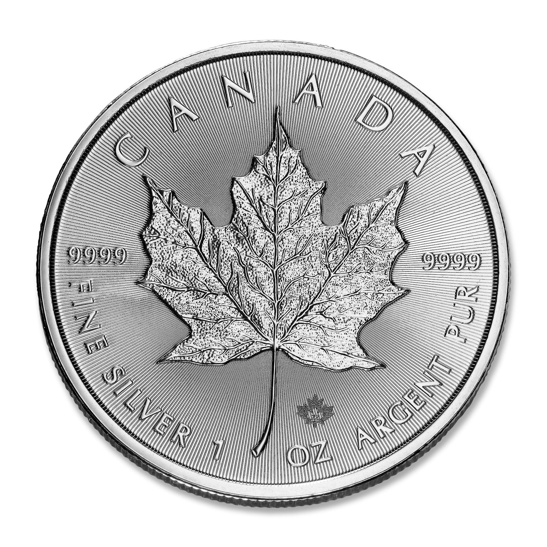 Canadian Maple Leaf Silver Coin
