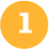 Yellow One Icon