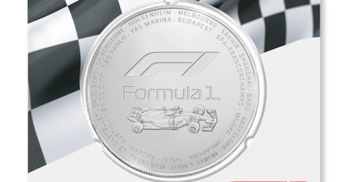 2018 Formula 1® 2.5-oz. Silver Coin | Rosland Capital