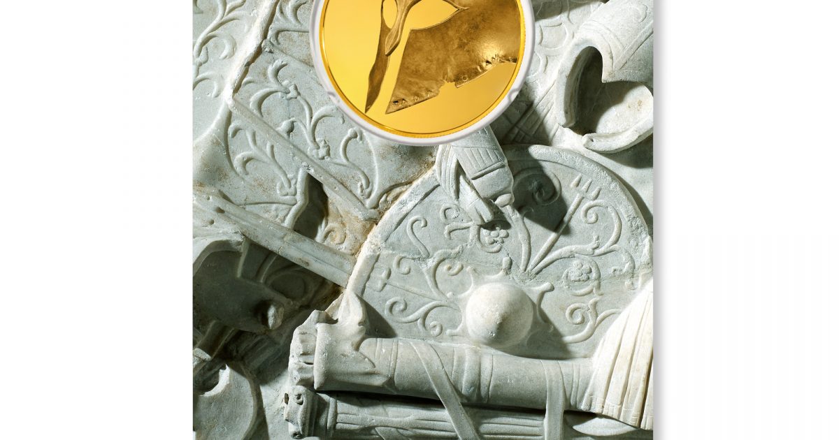 British Museum Greek Helmet 1/4 oz Gold Coin