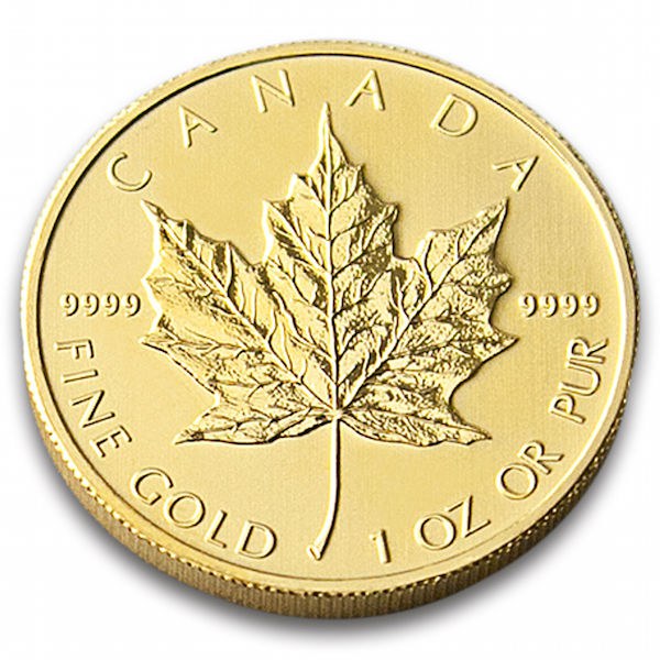 Canadian Gold Maple Leaf